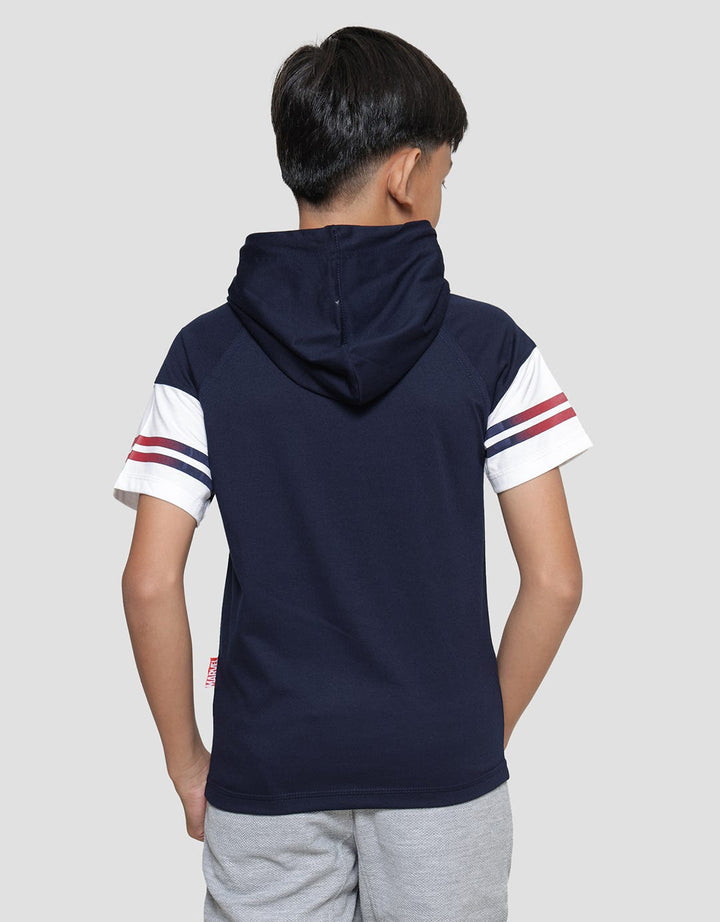 Marvel Avg Spiderman Head Hoodie Boys T-shirt