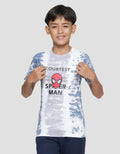 Marvel Spiderman Face Courtesy Kaos Anak Laki-laki