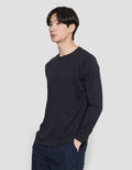 SUKO ROUND NECK SOFT TOUCH KERAH BULAT LENGAN PANJANG KAOS PRIA