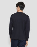 SUKO ROUND NECK SOFT TOUCH KERAH BULAT LENGAN PANJANG KAOS PRIA