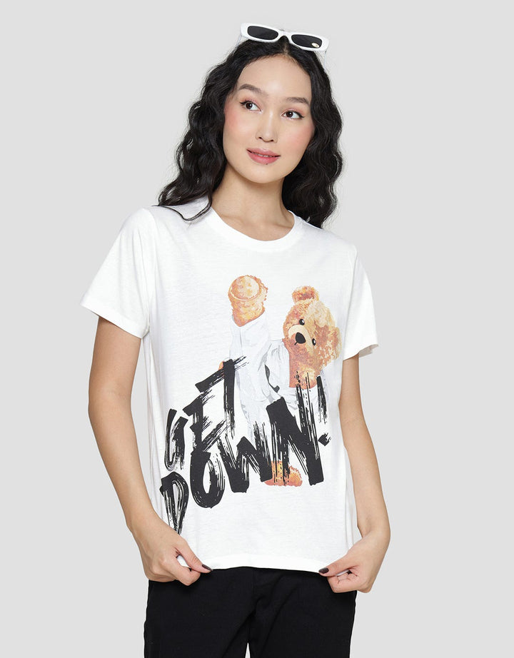 American Jeans Get Down Karate Kaos Lengan Pendek Wanita