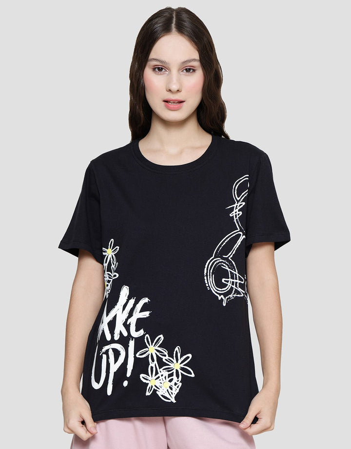 American Jeans Wake Up Print Women's T-Shirt