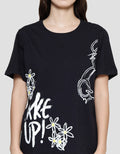 American Jeans Wake Up Print Women's T-Shirt