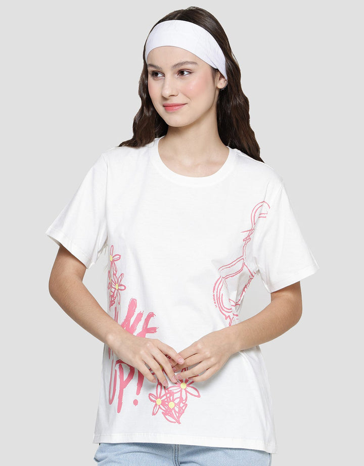 American Jeans Wake Up Print Women's T-Shirt