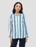 Geela Aemma Stripe Women's Long Sleeve Shirt