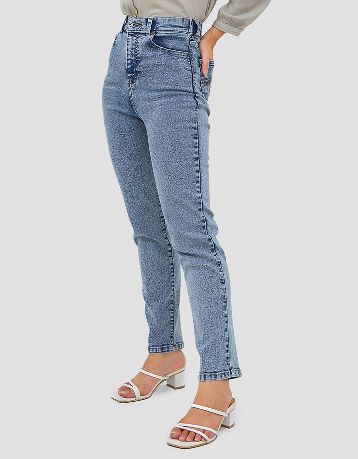 Geela Ice Wash Arcane Women's Regular Jeans Pants