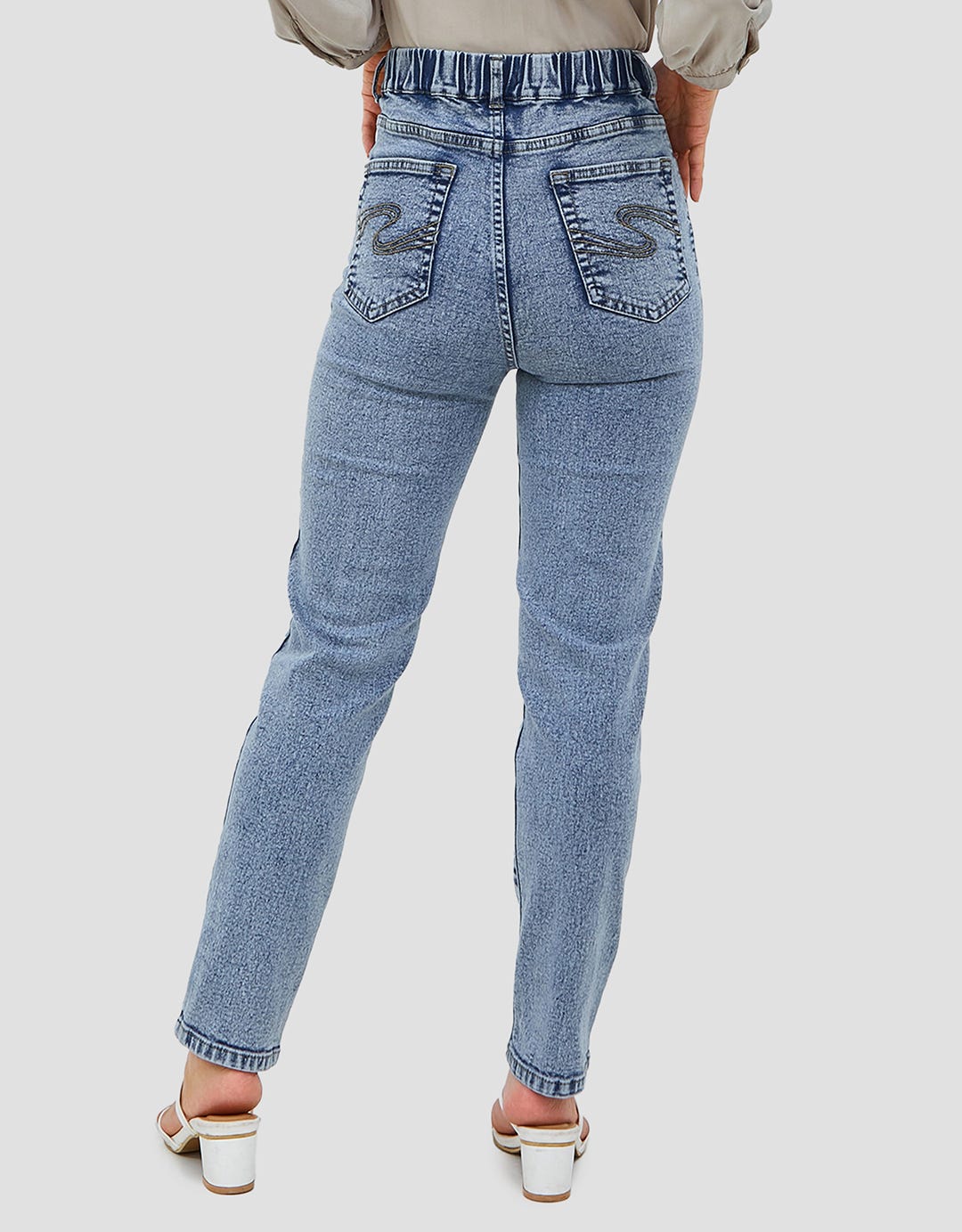 Geela Ice Wash Arcane Women's Regular Jeans Pants