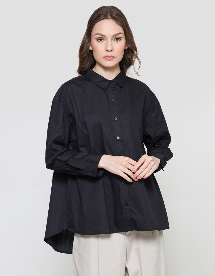 Connexion Relaxed Cotton Women's Long Sleeve Shirt