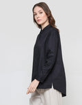 Connexion Relaxed Cotton Women's Long Sleeve Shirt