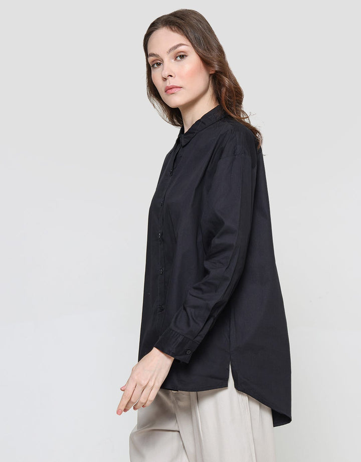 Connexion Relaxed Cotton Women's Long Sleeve Shirt