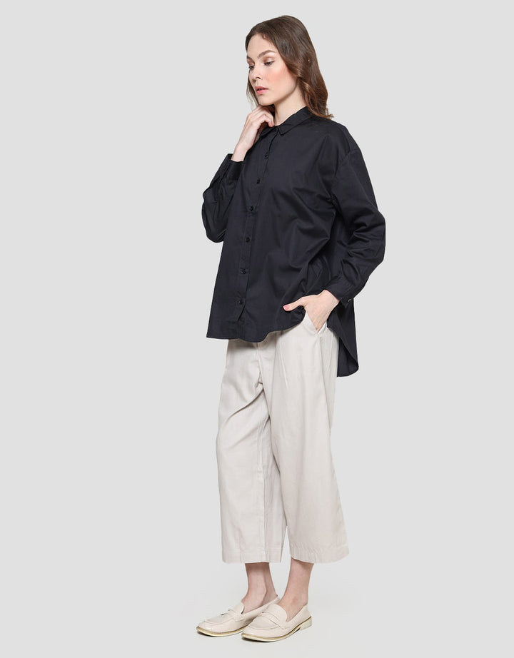 Connexion Relaxed Cotton Women's Long Sleeve Shirt