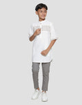 Nevada Casual Uloss Dada Koko Kurta Sepaha Laki-Laki