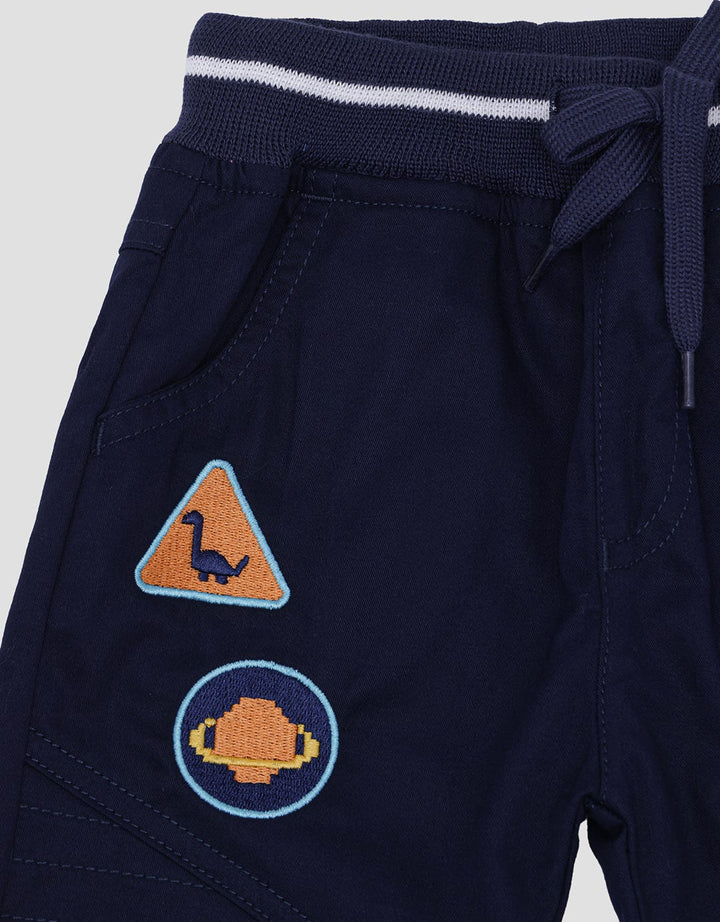 Pipiniko Boys Dino Pixel Woven Long Pants