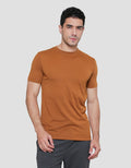 Anyday Men's Solid Short Sleeve T-Shirt