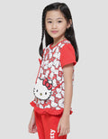 Character Hello Kitty Bag Kaos Anak Perempuan