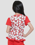 Character Hello Kitty Bag Kaos Anak Perempuan