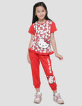 Character Hello Kitty Bag Kaos Anak Perempuan