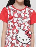 Character Hello Kitty Bag Kaos Anak Perempuan