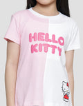 Character Hello Kitty Wording Kaos Anak Perempuan