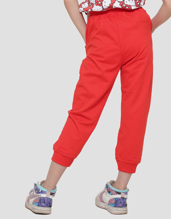 Character Hello Kitty Celana Jogger Anak Perempuan