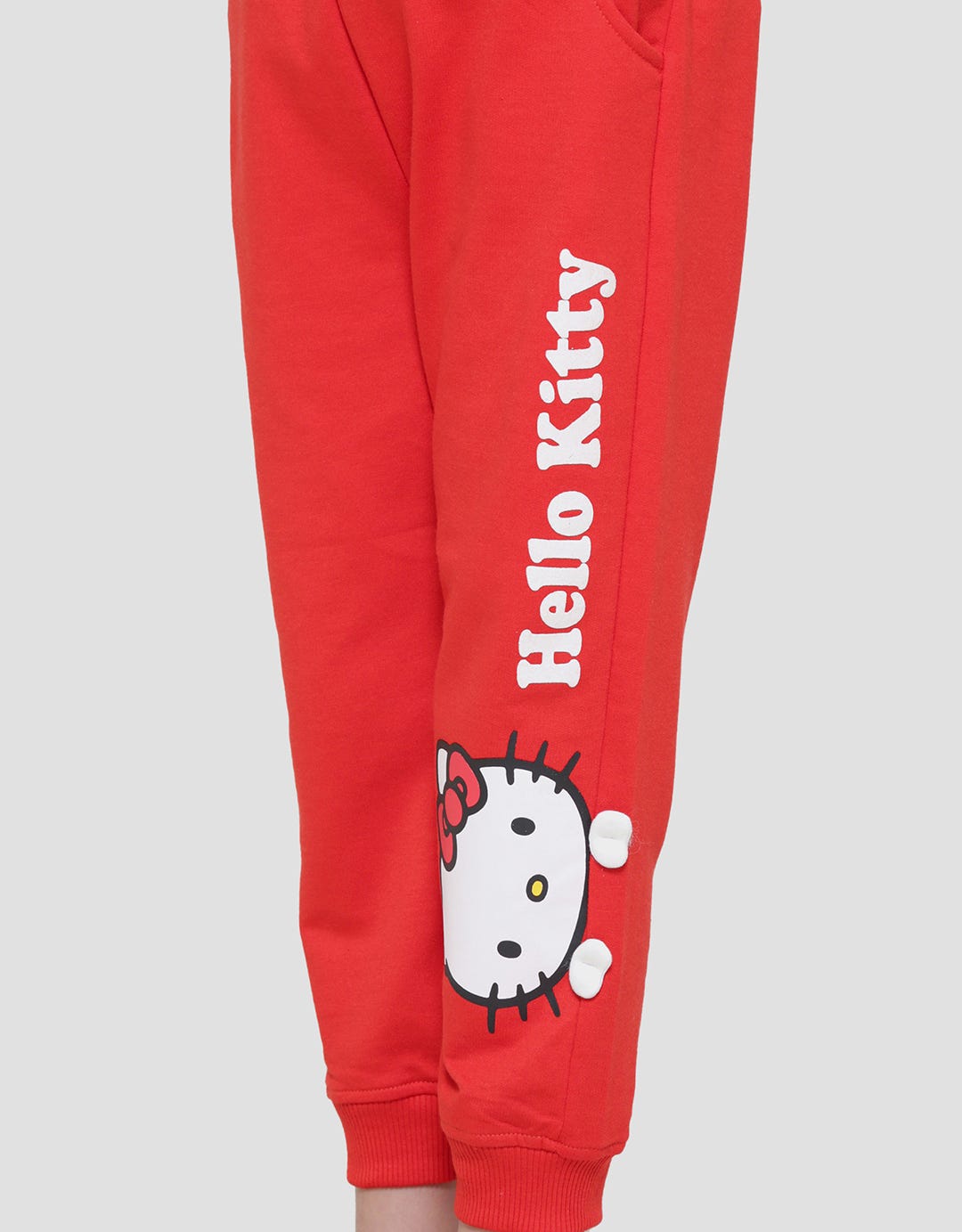 Character Hello Kitty Celana Jogger Anak Perempuan