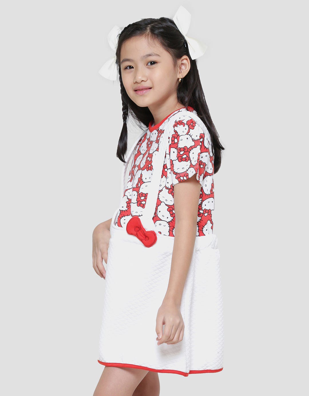 Character Hello Kitty Overall Midi Dress for Girls