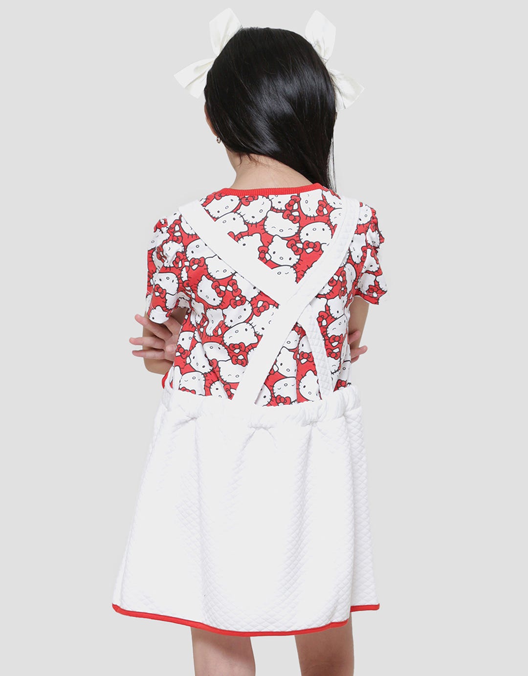 Character Hello Kitty Overall Midi Dress for Girls