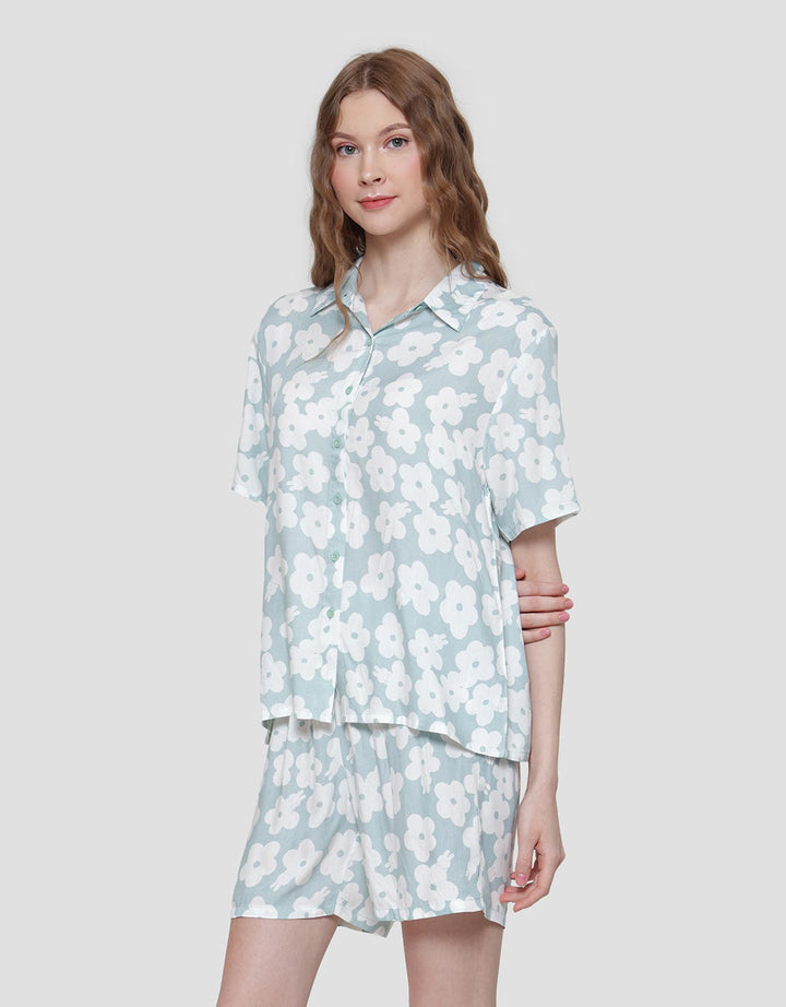 Nevada Bunny Flow Piyama Set Wanita