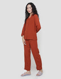 St. Yves Solid Rayon Set Piyama Wanita