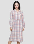 Triset Full Print Dress Wanita