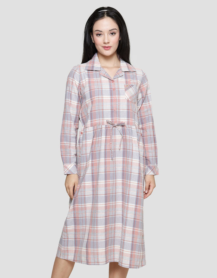 Triset Full Print Dress Women