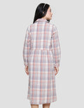 Triset Full Print Dress Wanita