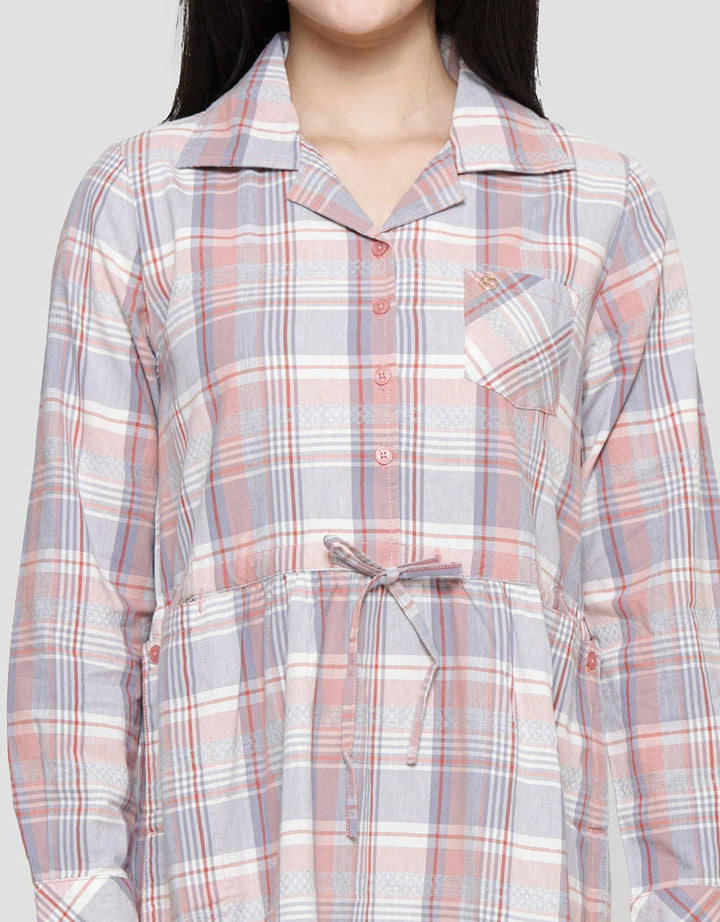 Triset Full Print Dress Women