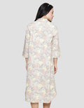 Triset Ladies Floral Print Dress Wanita