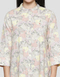 Triset Ladies Floral Print Dress Wanita