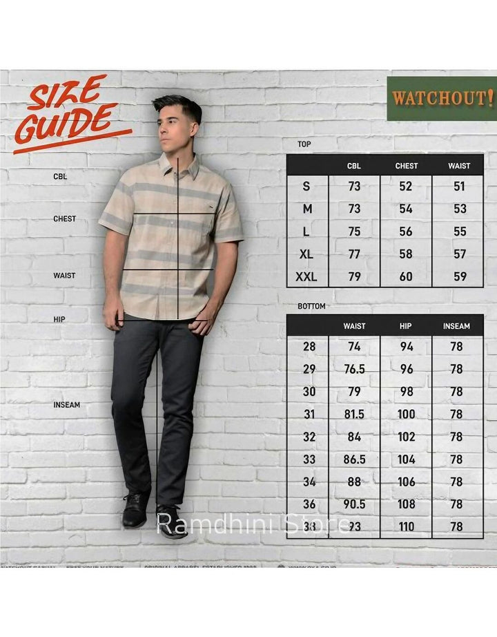 Watchout Enfield Polos Kemeja Pria