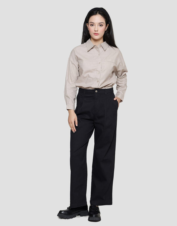Triset Casual Wide Straight Women's Long Pants