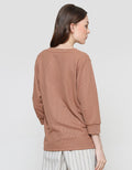 Connexion Waffle Plain Kaos Wanita