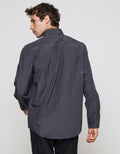 Cole Men's Regular Checks Small Long Sleeve Shirt