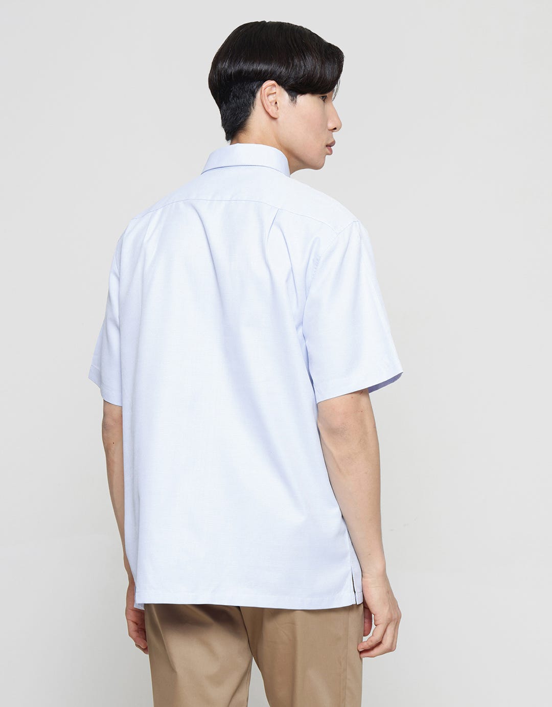 Cole Texture Diamond Dobby Cvc Men's Regular Short Sleeve Shirt