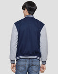 Nevada Men's Varsity Knit Jacket Print