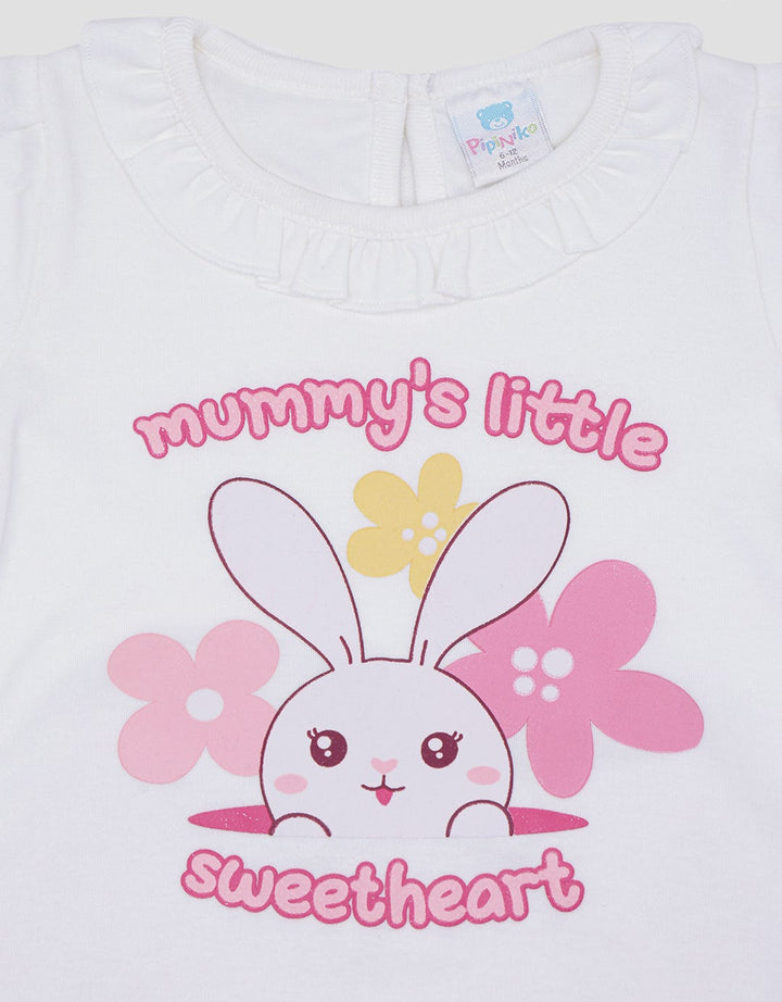 Pipiniko Mummy Lil Sweetheart Baju Set Anak Perempuan