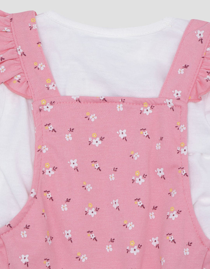 Pipiniko Set Romper Love Jumpsuit Anak Perempuan