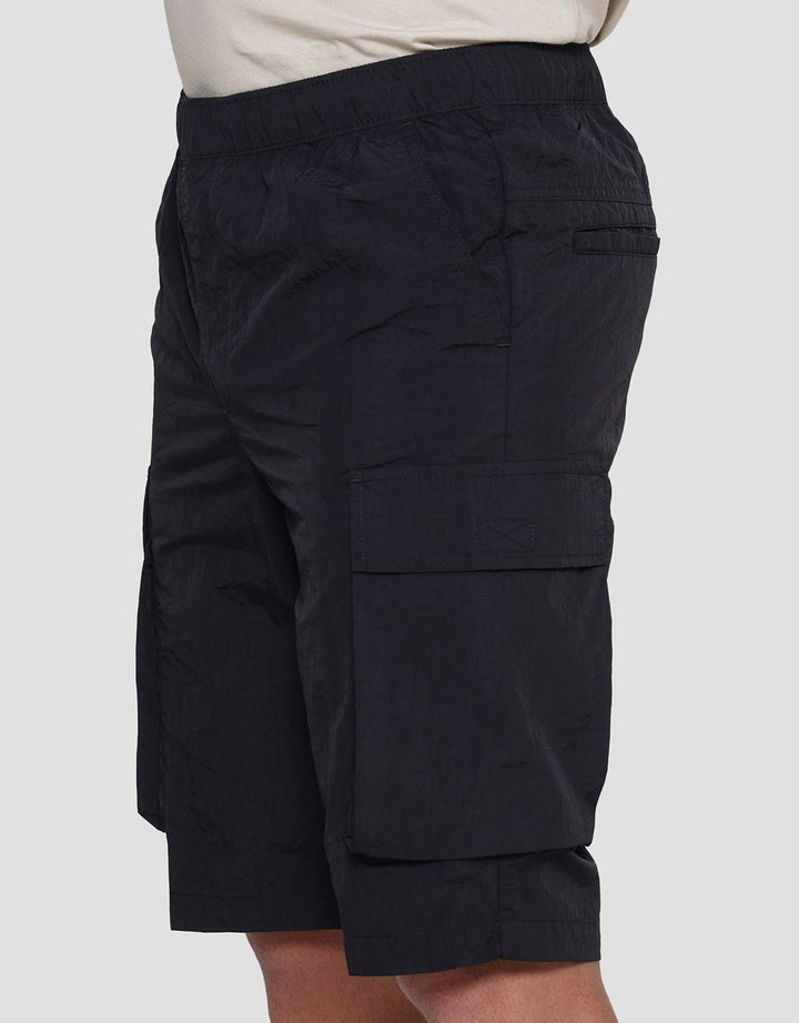 Details Hidden Zipper Regular Fit Men's Cargo Shorts
