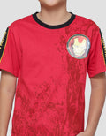 Marvel Avenger Holo Ironman Kaos Lengan Pendek Anak Laki-laki