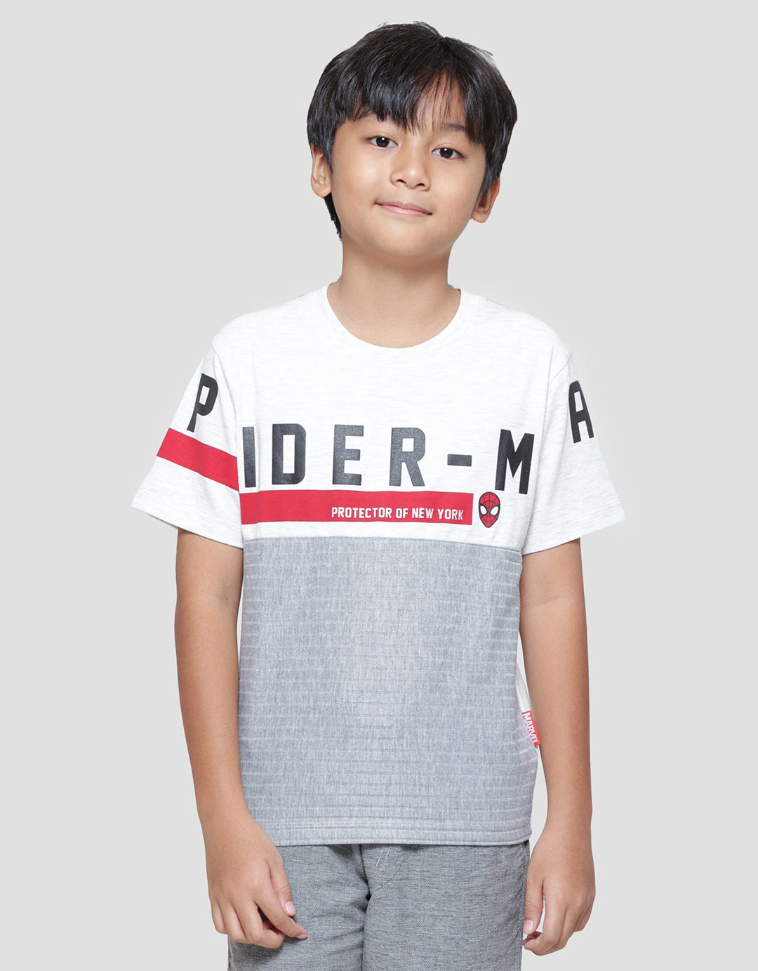 Marvel Spiderman Protector Cutsewn Kaos Lengan Pendek Anak Laki-Laki