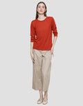 Connexion Waffle Plain Kaos Wanita