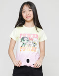 Character The Powerpuff Girls Ombre Ribbon Girls T-shirt