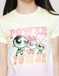 Character The Powerpuff Girls Ombre Ribbon Girls T-shirt