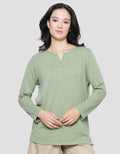 Connexion V-Neck Women's Long Sleeve T-Shirt